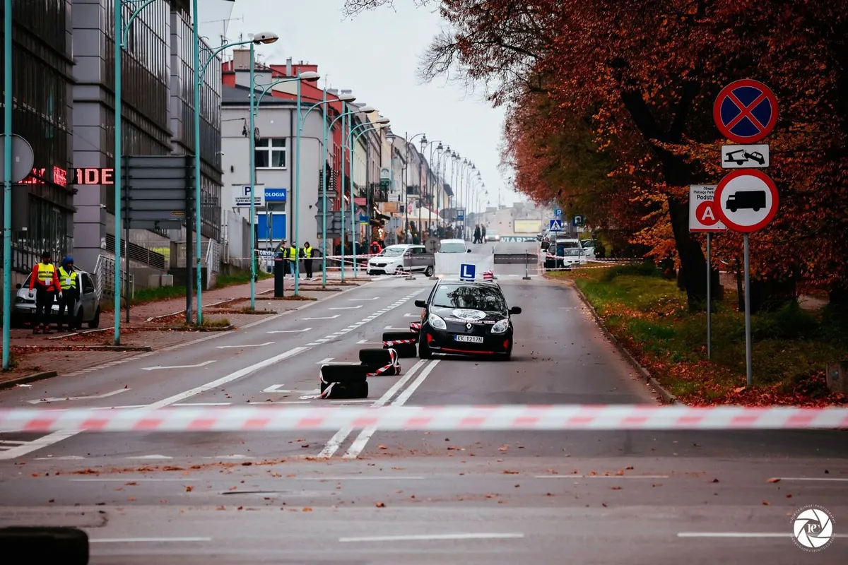 Tor przeszkód dla motocykli